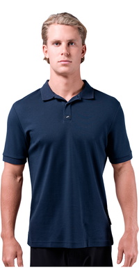 Zhik Da Uomo Pima Cotton Polo POL-0170-M-NVY - Navy Blue