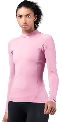 Zhik Da Donna Eco Spandex UPF50+ Top A Manica Lunga In Lycra DTP-0063-W-MAU - Mauve Orchid