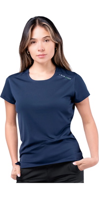 Zhik Da Donna UVActive UPF50+ Maglietta A Maniche Corte ATP-0075-W-NVY - Navy Blue