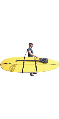 2026 Northcore Imbragatura Deluxe Per Il Trasporto Di SUP E Tavole Da Surf NOCO16B - Black