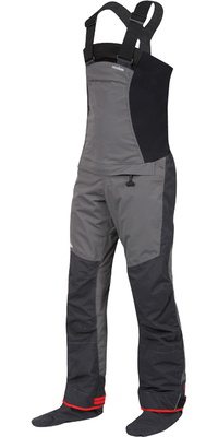 2026 Nookie Pro Bib Single Waist Dry Trousers TR11 - Grey / Black