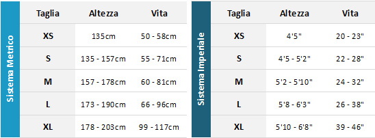 Dryrobe Advance 19 0 Guida alle taglie