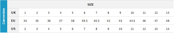 Gul Footwear 19 0 Guida alle taglie