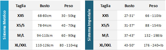 Palm Mens / Unisex BA 19 Mens Guida alle taglie